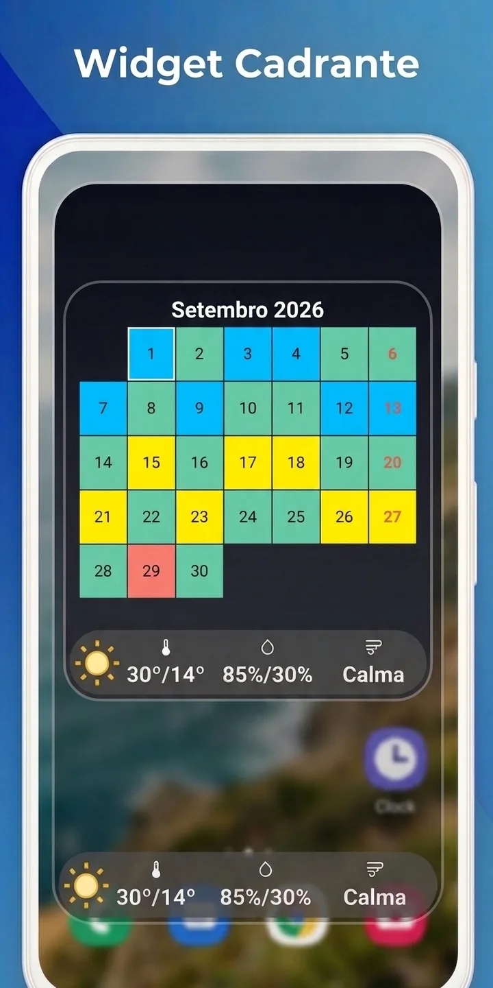 Widget Cadrante